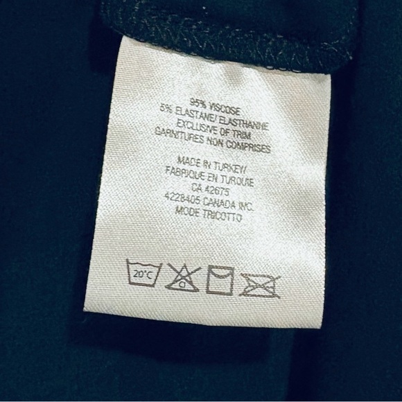 NWOT, Tricotto, Elegant Black Fringed Camisole, Small - Picture 5 of 8